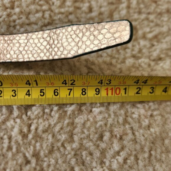 Never Worn! Green Michael Kors & Banana Republic Orange Leather Belts - Picture 8 of 9